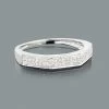 Thin 10K White Gold Ladies Diamond Wedding Band 0.20ct -Fashion Accessories Shop 10k gold ladies diamond wedding band 020ct 1