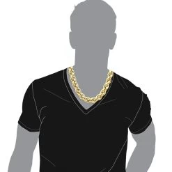 10K Yellow Gold Rope Chain Bling Hip Hop Chain 3/4 In Thick -Fashion Accessories Shop 10k gold rope chain bling hip hop chain 34 in thick p 22985 bodye