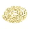 Men's 10K Yellow Gold Yellow Gold Figaro Chain 3.5mm 18-24in