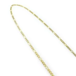 Men's 10K Yellow Gold Yellow Gold Figaro Chain 3.5mm 18-24in 9 Men's 10K Yellow Gold Yellow Gold Figaro Chain 3.5mm 18-24in -Fashion Accessories Shop 10k yellow gold figaro chain 35mm 22 24in 2