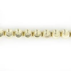 10K Yellow Gold Moon Cut Chain 5mm 22-40in -Fashion Accessories Shop 10k yellow gold moon cut chain 6mm 22 40in 4