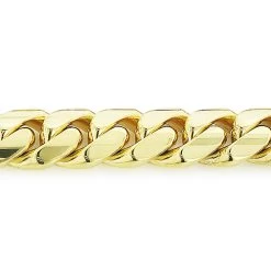 11mm 10K Yellow Gold Miami Cuban Link Chain In 22-40in -Fashion Accessories Shop 11mm yellow gold miami cuban link chain in 10k 22 40in 4