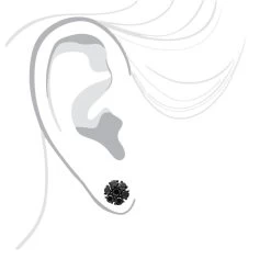 14K Black Plated Gold Cluster Black Diamond Stud Earrings 4.32ct -Fashion Accessories Shop 14k cluster black diamond stud earrings 432ct p 35681 bodbl