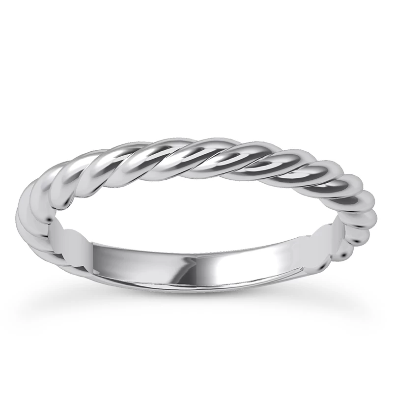 14K White Gold Diamond Engagement Ring Mounting Set 14 14K White Gold Diamond Engagement Ring Mounting Set - Image 12