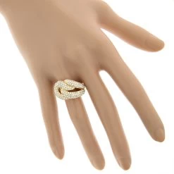 14K Yellow Gold Diamond Fashion Ring For Women 2.30ct -Fashion Accessories Shop 14k diamond fashion ring 230ct p 42072 bodye