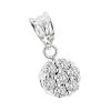 14K White Gold Diamond Flower Pendant 0.50ct -Fashion Accessories Shop 14k diamond flower pendant 060ct p 22547 wh