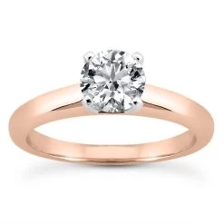 14K White Gold Diamond Solitaire Engagement Ring 0.50ct -Fashion Accessories Shop 14k diamond solitaire engagement ring 050ct p 35129 rose 20220420 20220426