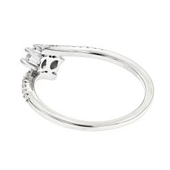 14K Yellow Gold 2 Stone Diamond Ladies Ring 0.4ct Love And Friendship Design -Fashion Accessories Shop 14k gold 2 stone diamond ladies ring 04ct love and friendship design backwh