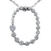 14K White Gold 21 Stone Diamond Journey Necklace 0.50ct -Fashion Accessories Shop 14k gold 21 stone diamond journey necklace 050ct p 28178 white 20220426