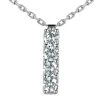 14K White Gold 4 Stone Diamond Journey Necklace 0.40ct 2 14K White Gold 4 Stone Diamond Journey Necklace 0.40ct -Fashion Accessories Shop 14k gold 4 stone diamond journey necklace 040ct p 28011 white 20220426
