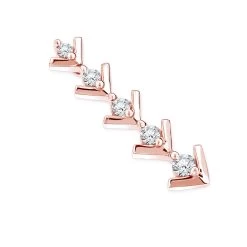 14K White Gold Designer 5 Stone Diamond Journey Pendant 0.25ct -Fashion Accessories Shop 14k gold 5 stone diamond journey pendant 025ct p 28125 ro