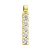 14K Yellow Gold Designer 5 Stone Diamond Journey Pendant 0.50ct -Fashion Accessories Shop 14k gold 5 stone diamond journey pendant 050ct p 28020 ye