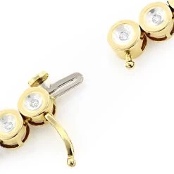 14K Yellow Gold Bezel Set Round Diamond Chain Necklace 4.75ct -Fashion Accessories Shop 14k gold bezel set round diamond chain necklace 475ct p 7004 boxye