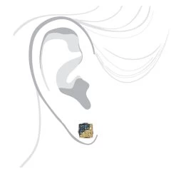 14K White Gold Blue Yellow Diamond Earrings 0.19ct 11 14K White Gold Blue Yellow Diamond Earrings 0.19ct -Fashion Accessories Shop 14k gold blue yellow diamond earrings 019ct p 22298 bodwh