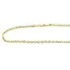 Men's 14K Yellow Gold Cable Chain, 20in-40in Long, 3mm Wide