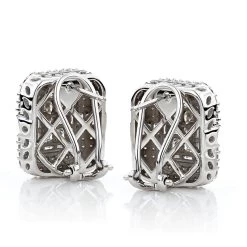14K White Gold Designer Diamond Earrings Multi-Tier 2.48ct -Fashion Accessories Shop 14k gold designer diamond earrings multi tier 248ct p 6110 backwh
