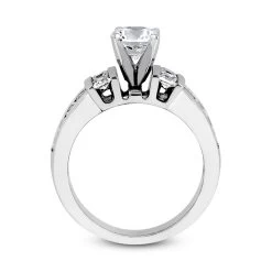14K White Gold Designer Diamond Engagement Ring 1.60ct 19 14K White Gold Designer Diamond Engagement Ring 1.60ct -Fashion Accessories Shop 14k gold designer diamond engagement ring 160ct p 27057 additional white