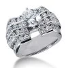 14K White Gold Designer Diamond Engagement Ring 2.42ct -Fashion Accessories Shop 14k gold designer diamond engagement ring 242ct p 26104 white 20220426
