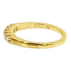 14K White Gold Designer Prong Set Diamond Engagement Ring Band 0.25ct -Fashion Accessories Shop 14k gold designer diamond engagement ring band 025ct p 26215 backye