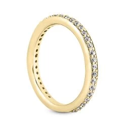 14K White Gold Prong Set Diamond Engagement Ring Band 0.37ct -Fashion Accessories Shop 14k gold designer diamond engagement ring band 037ct p 26275 back yellow 20220426