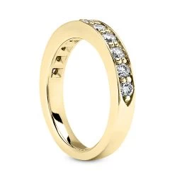 14K White Gold Prong Set Diamond Engagement Ring Band 0.39ct -Fashion Accessories Shop 14k gold designer diamond engagement ring band 039ct p 26401 back yellow 20220426