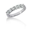 14K White Gold Round Diamond Engagement Ring Band 0.60ct -Fashion Accessories Shop 14k gold designer diamond engagement ring band 060ct p 26497 white 20220426