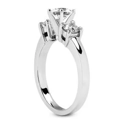 14K White Gold Designer Diamond Engagement Ring Set 1.30ct -Fashion Accessories Shop 14k gold designer diamond engagement ring set 130ct p 26884 additional white