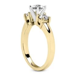14K White Gold Designer Diamond Engagement Ring Set 1.30ct -Fashion Accessories Shop 14k gold designer diamond engagement ring set 130ct p 26884 additional yellow
