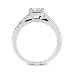 14K White Gold Diamond Designer Engagement Ring 0.64ct -Fashion Accessories Shop 14k gold diamond designer engagement ring 064ct p 28518 additional white