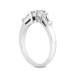 14K White Gold Handmade Diamond Designer Engagement Ring Band 0.23ct 11 14K White Gold Handmade Diamond Designer Engagement Ring Band 0.23ct -Fashion Accessories Shop 14k gold diamond designer engagement ring band 023ct p 25097 back white 20220426