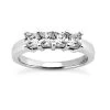 14K White Gold 4 Stone Diamond Designer Engagement Ring Band 0.40ct -Fashion Accessories Shop 14k gold diamond designer engagement ring band 040ct p 28800 white