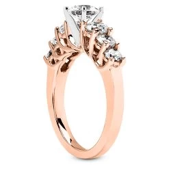 14K White Gold Diamond Handmade Designer Engagement Ring Set 2ct -Fashion Accessories Shop 14k gold diamond designer engagement ring set 2ct p 26341 additional rose