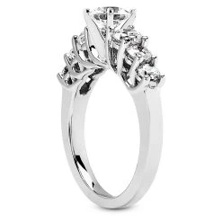 14K White Gold Diamond Handmade Designer Engagement Ring Set 2ct -Fashion Accessories Shop 14k gold diamond designer engagement ring set 2ct p 26341 additional white