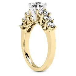 14K White Gold Diamond Handmade Designer Engagement Ring Set 2ct -Fashion Accessories Shop 14k gold diamond designer engagement ring set 2ct p 26341 additional yellow