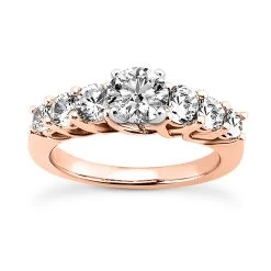 14K White Gold Diamond Handmade Designer Engagement Ring Set 2ct -Fashion Accessories Shop 14k gold diamond designer engagement ring set 2ct p 26341 back rose 20220426