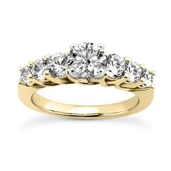 14K White Gold Diamond Handmade Designer Engagement Ring Set 2ct -Fashion Accessories Shop 14k gold diamond designer engagement ring set 2ct p 26341 back yellow 20220426