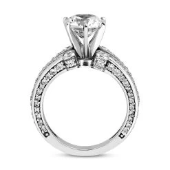 14K White Gold Diamond Engagement Ring Mounting 0.65ct -Fashion Accessories Shop 14k gold diamond engagement ring mounting 065ct p 26590 additional white