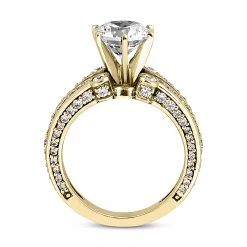 14K White Gold Diamond Engagement Ring Mounting 0.65ct -Fashion Accessories Shop 14k gold diamond engagement ring mounting 065ct p 26590 additional yellow
