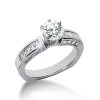 14K White Gold Diamond Engagement Ring Mounting 0.80ct 3.64mm -Fashion Accessories Shop 14k gold diamond engagement ring mounting 080ct p 25695 white 20220426