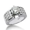 14K White Gold Diamond Engagement Ring Mounting 1.14ct -Fashion Accessories Shop 14k gold diamond engagement ring mounting 114ct p 26113 white 20220426