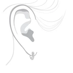 14K White Gold Diamond Huggie Earrings Hoops 1/2ct 13 14K White Gold Diamond Huggie Earrings Hoops 1/2ct -Fashion Accessories Shop 14k gold diamond huggie earrings hoops 047ct p 6036 bodwh