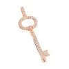 14K Rose Gold Diamond Key Pendant 0.42ct 1 14K Rose Gold Diamond Key Pendant 0.42ct -Fashion Accessories Shop 14k gold diamond key pendant 042ct p 35150 ro