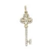 14K Yellow Gold Diamond Key Pendant 0.83ct -Fashion Accessories Shop 14k gold diamond key pendant 083ct p 35169 ye