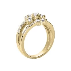 14K White Gold Diamond Right Hand Women's Ring 0.66ct 9 14K White Gold Diamond Right Hand Women's Ring 0.66ct -Fashion Accessories Shop 14k gold diamond right hand womens ring 066ct p 29796 back yellow
