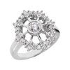 14K White Gold Diamond Right Hand Women's Ring 0.93ct -Fashion Accessories Shop 14k gold diamond right hand womens ring 093ct p 29737 white