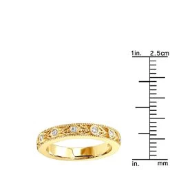 Thin 14K White Gold Diamond Unique Engagement Band 0.14ct 1/8in (3mm) -Fashion Accessories Shop 14k gold diamond unique engagement band 014ct p 24247 rulerye
