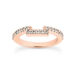 Ultra Thin 14K White Gold Diamond Unique Engagement Band 0.24ct 2mm -Fashion Accessories Shop 14k gold diamond unique engagement band 024ct p 23483 rose 20220426