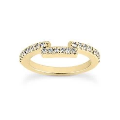 Ultra Thin 14K White Gold Diamond Unique Engagement Band 0.24ct 2mm -Fashion Accessories Shop 14k gold diamond unique engagement band 024ct p 23483 yellow 20220426