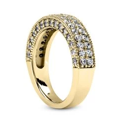 14K White Gold Diamond Unique Engagement Ring Set 2.57ct -Fashion Accessories Shop 14k gold diamond unique engagement ring set 257ct p 24206 additional yellow 3