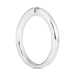 14K White Gold Engagement Ring Mounting And Band Set Band: 2.4mm, Mount.: 2.5mm -Fashion Accessories Shop 14k gold engagement ring mounting and band set p 23228 additional white 3